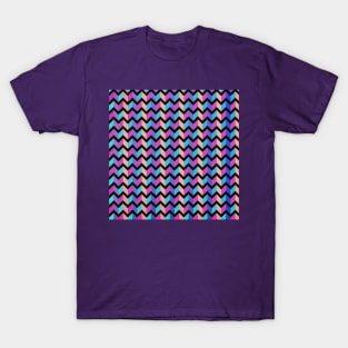 Geometric Deltas #2 - Repeat Pattern Art Decor Design T-Shirt